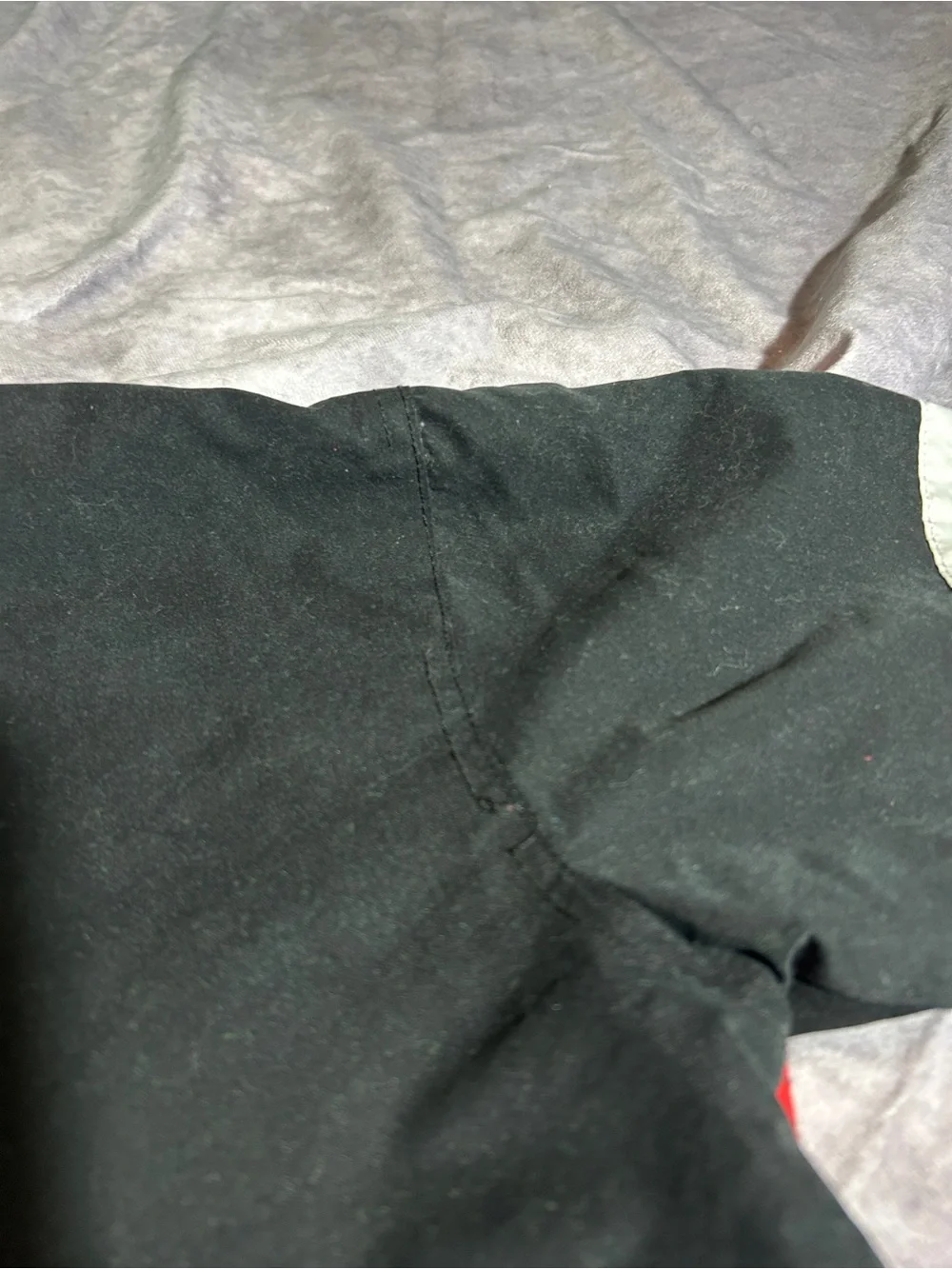 Vintage Jimmy Neutron Red and Black Kids Windbreaker Jacket